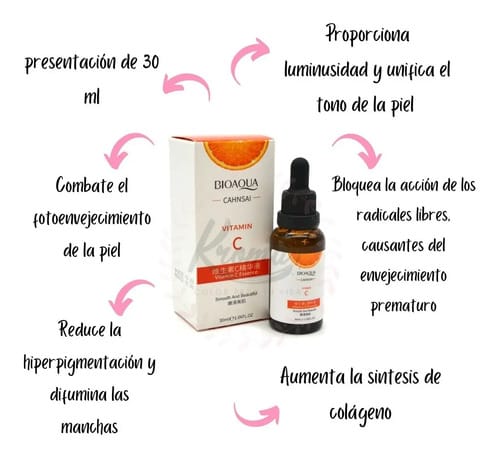 Suero Facial Vitamina C Manchas Tipo De Piel Todo Todo Tipo De Piel Día