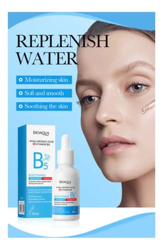 Suero Vitamina B5 Y Acido Hialuronico Antiarrugas Bioaqua Momento De Aplicación Día Tipo De Piel Mixta