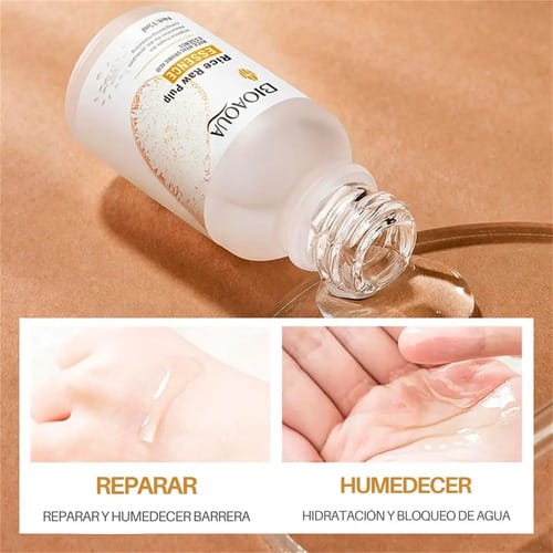 Kit Facial Arroz Aclarante Antiedad Skincare X 6 Bioaqua