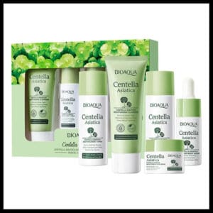 Kit Bioaqua Centella Asiática Skincare Cuidado Facial 5pzs