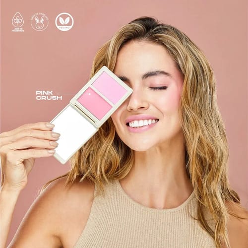 Rubor Atenea Polvo Crema Duo Profesional Pink Crush