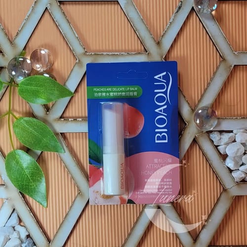 Labial Bálsamo Bioaqua Humectante Reparador Aroma Durazno Labios Suaves Y Protegidos Hidratación Duradera