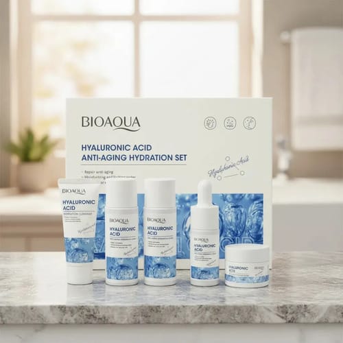 Kit Mini De Cuidado Facial Viajero Acido Hialurónico Bioaqua