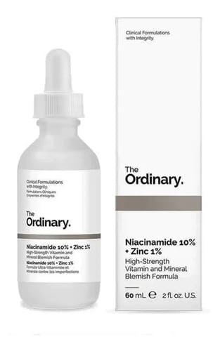 Niacinamide 10% + Zinc 1% | The Ordinary Tamaño Grande 60ml Momento De Aplicación Día/noche Grasa