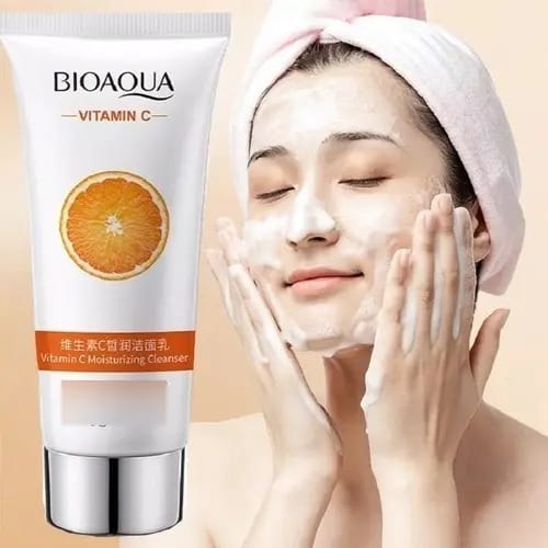 Jabón Facial Bioaqua Vitamina C Todo Tipo Piel 100g Todo Tipo De Piel Día/noche