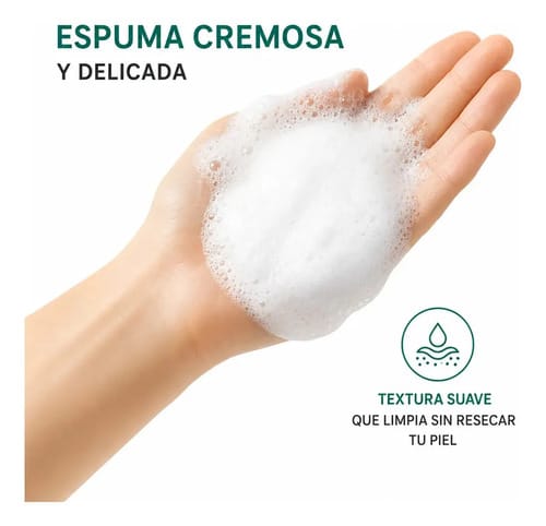 Gel Limpiador Espuma Facial Acido Hialuronico Hidrata Todo Tipo De Piel Día/noche