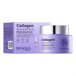 Crema De Colágeno Hidratante Bioaqua Todo Tipo De Piel Día/noche