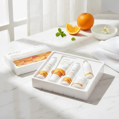 Kit Mini De Cuidado Facial Viajero Vitamina C Bioaqua