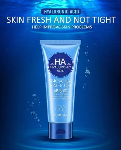 Jabon Facial Acido Hialuronico Bioaqua Todo Tipo De Piel Día/noche