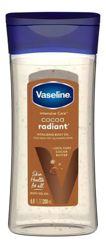 Vaseline Cocoa Radiant Body Aceite Humectante Corporal 200ml Vaselina Cacao